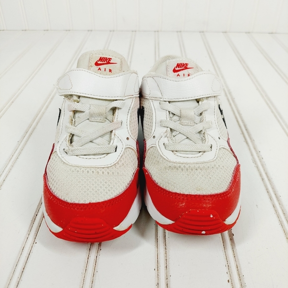Nike Air Max Logo Strap Lace Up Kids' Athletic Sneakers H114 - Picture 3 of 11